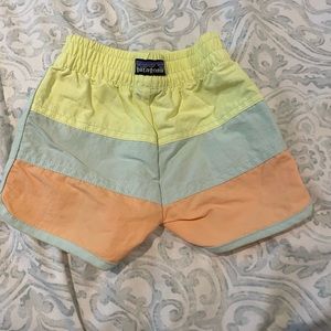 Patagonia baby board shorts. Worn once. Size 6-12 months.